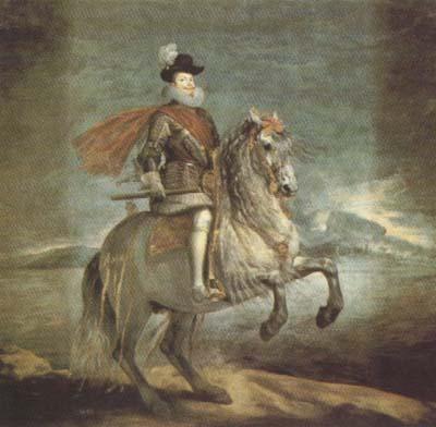 Diego Velazquez Philip III on Horseback (df01) Sweden oil painting art